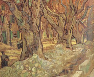 Vincent Van Gogh The Road Menders (nn04) oil painting image